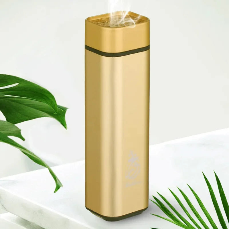 NEW Rechargeable USB Incense Burner Portable Electric Bakhoor Aroma Diffuser Mini Arabic Incense Holder Muslim Home Decoration